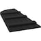 Ekena Millwork Americraft 5-Board (3 Batten) Wood Joined Board-n-Batten Shutters w/ Arch Top, ARW401BQ518X77BLH, PR ARW401BQ518X77BLH - alternate 2